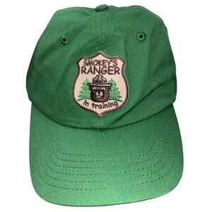 Smokey's Ranger In Training Small Fit Adjustable Ball Cap Green